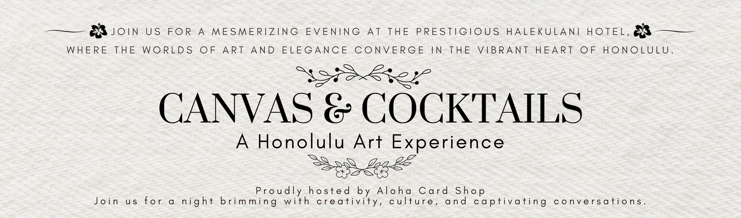 Canvas & Cocktails: A Honolulu Art Experience